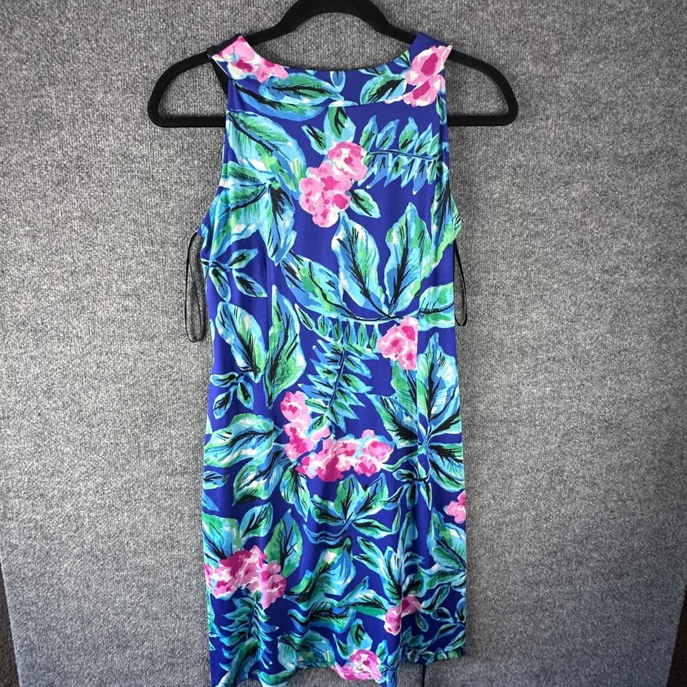 Hawaiian Tropical Summer Dress XL Resortwear Vacation Cruise Bohemian Beachy - Picture 4 of 11